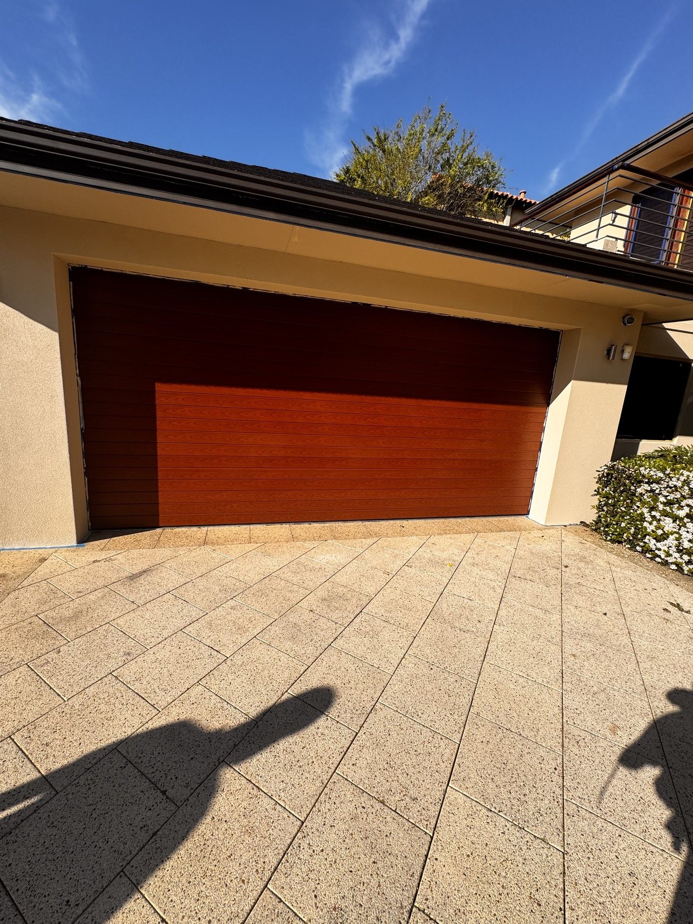 Finished exterior door project