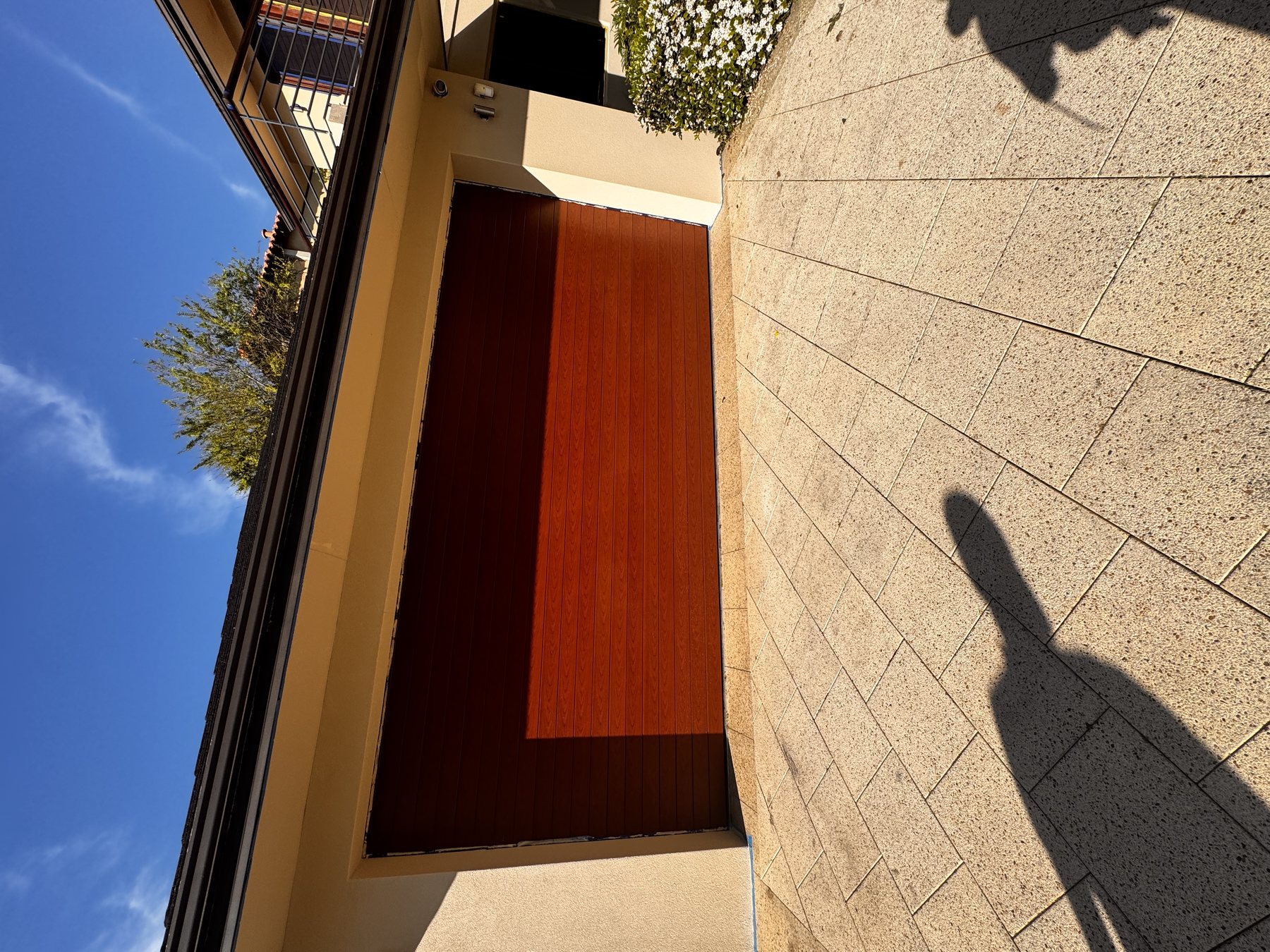 Finished exterior door project