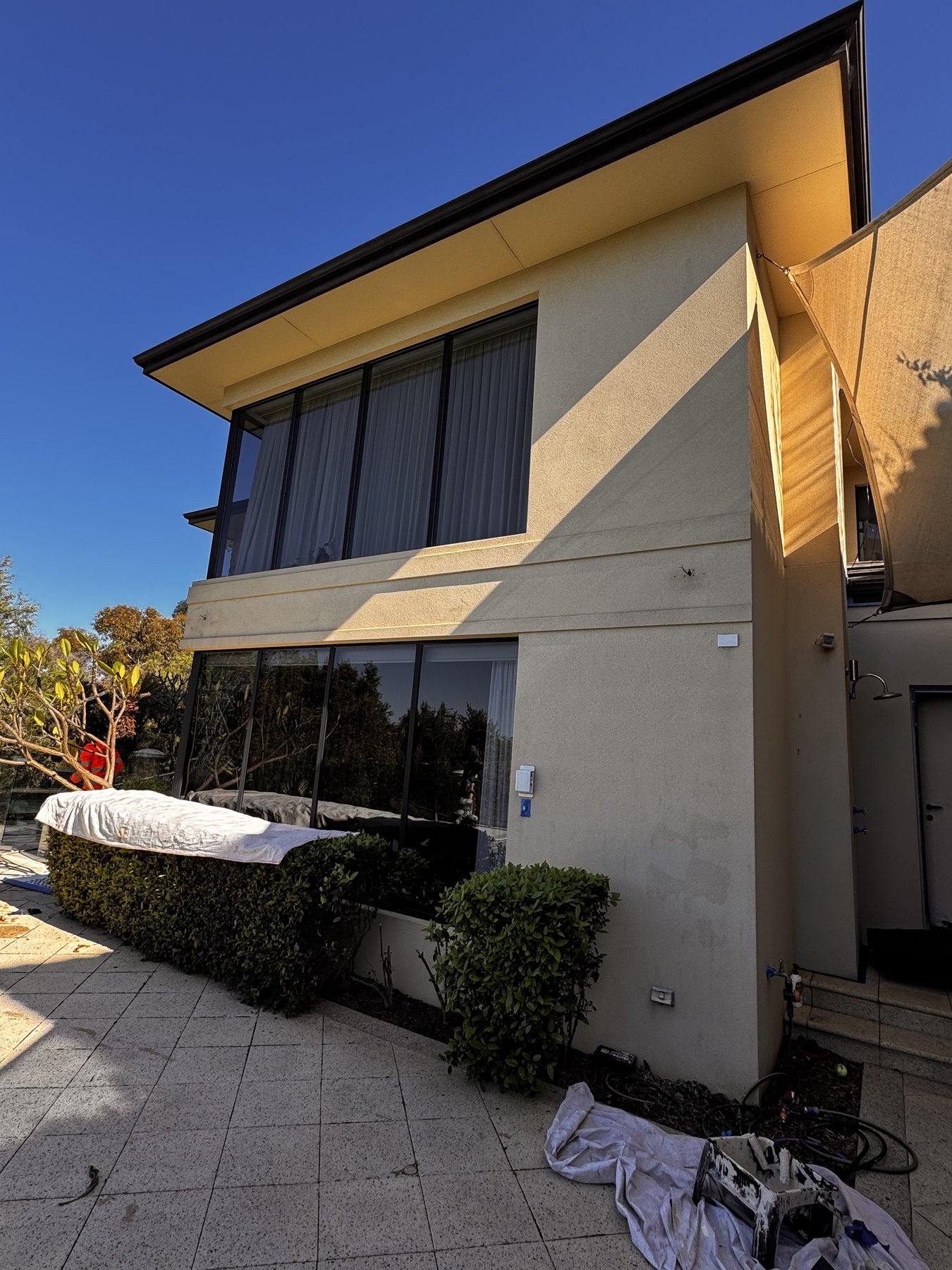 Exterior property maintenance work